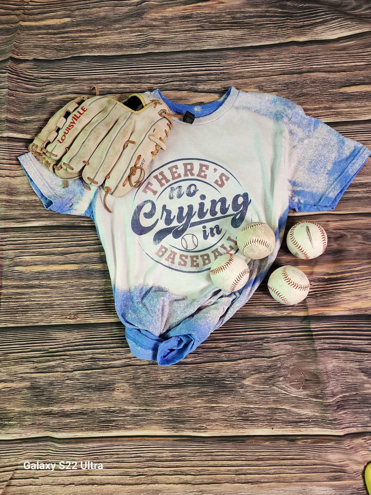 There's No Crying in Baseball Vintage Tee