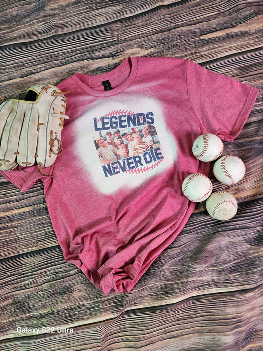 Legends Never Die Vintage Style Tee