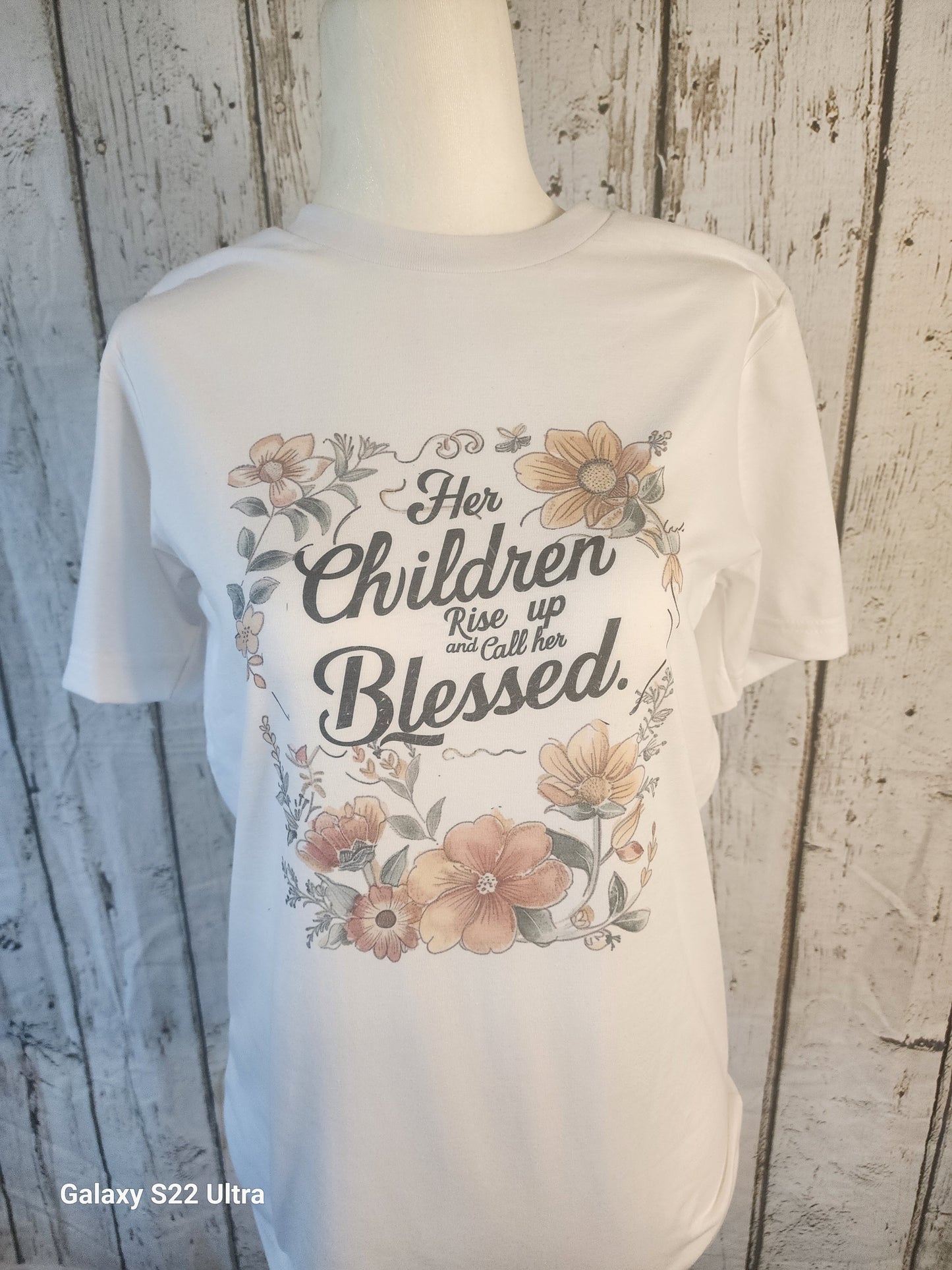 Her Children Rise Up and Call Her Blessed Tee